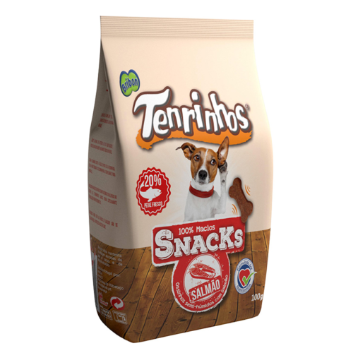 SNACKS BRIBON TENRINHOS SALMÃO 100GR