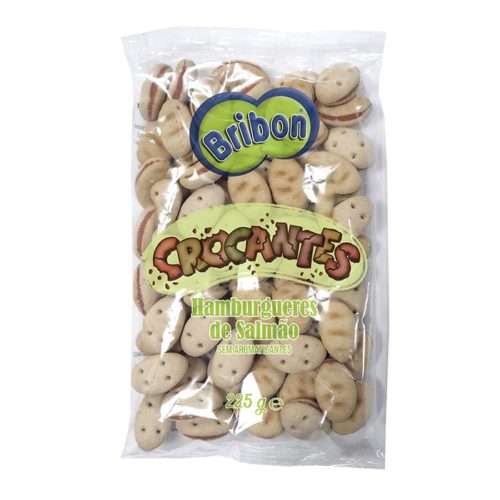 CROCANTES BRIBON HAMBURGUER SALMÃO 225GR