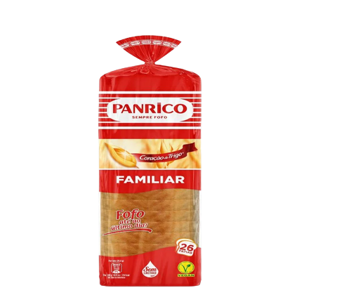 PÃO FORMA PANRICO FAMILIAR 750GR