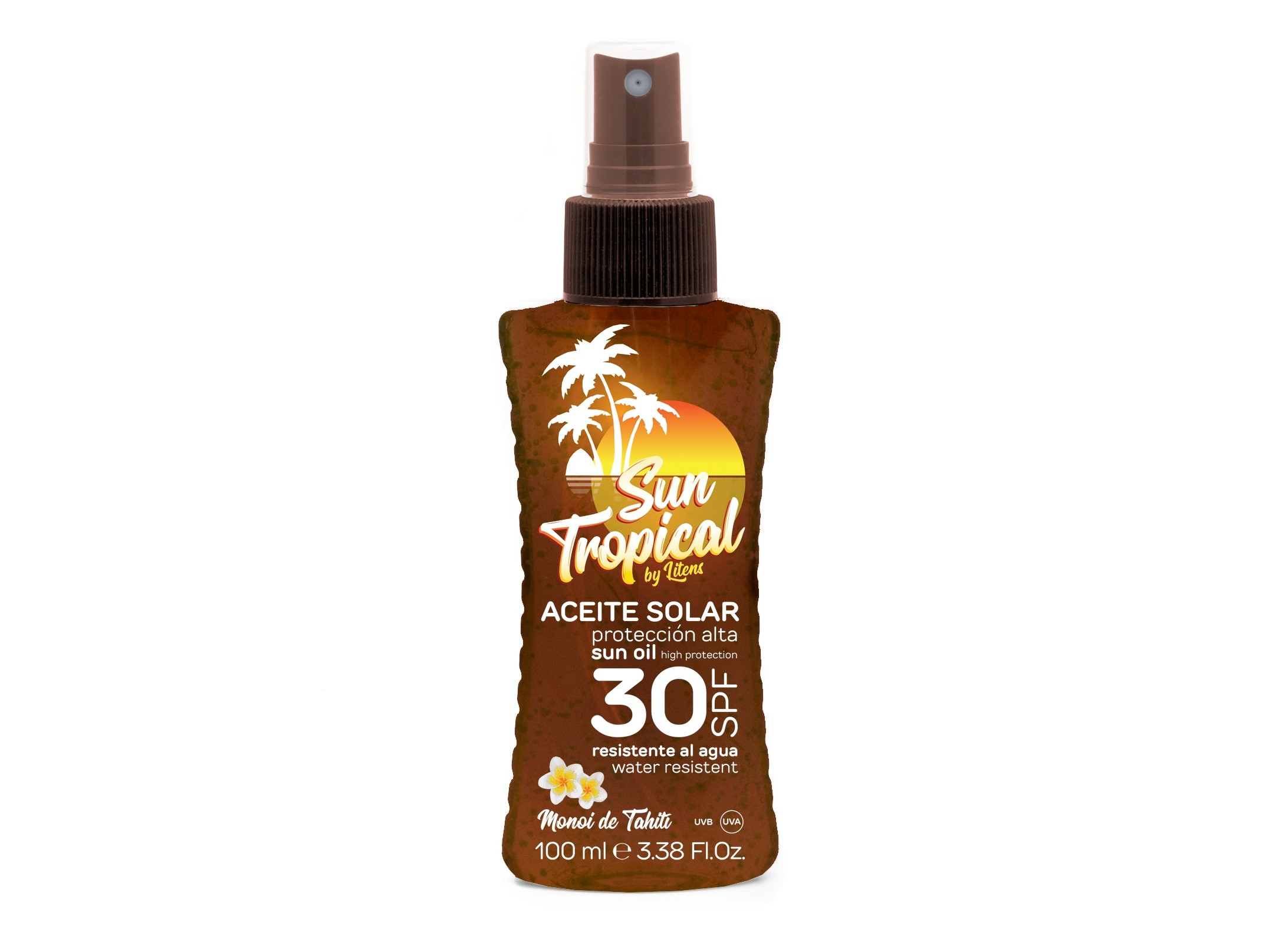 ACEITE SOLAR MONOI TAHITI SUN TROPICAL SPRAY 30SPF 100ML