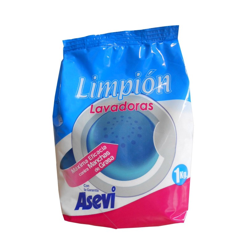 LIMPA MAQUINA ROUPA ANTI MANCHAS ASEVI 1KG
