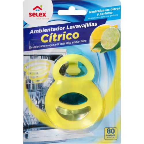 AMBIENTADOR MAQUINA LOIÇA SELEX CITRICO 80LAV 5,7ML