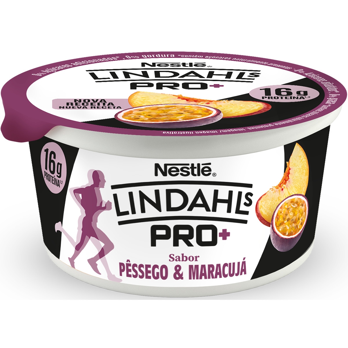 IOG LINDAHLS PRO+ SOLIDO PESSEGO / MARACUJA 160G