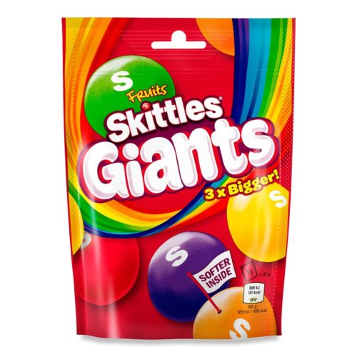DRAGEIAS SKITTLES FRUIT GIANTS 152G