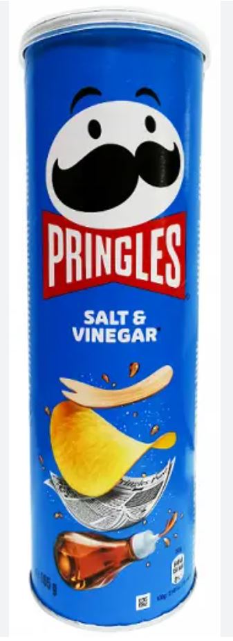 BATATA FRITA PRINGLES SAL VINAGRE 165GR