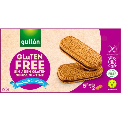 BOL SANDWICH S/GLUTEN CHOCO 225GR