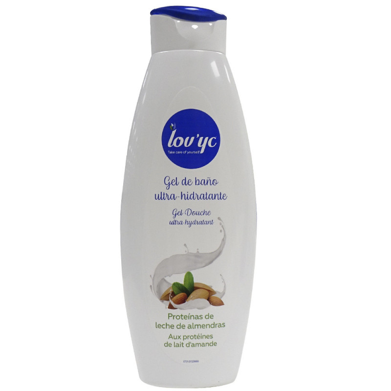 GEL BANHO AMENDOAS LOV'YC 750ML