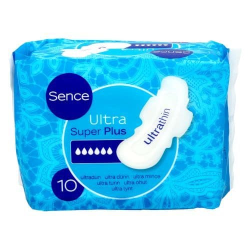 PENSO HIGIENICO SENCE ULTRA SUPER PLUS C/ALAS 10U