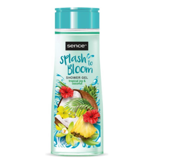 GEL BANHO SENCE SPLASH BLOOM TROPICAL 300ML