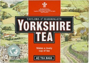 CHÁ YORKSHIRE TAYLOR'S OF HARROGATE 40SAQUETAS