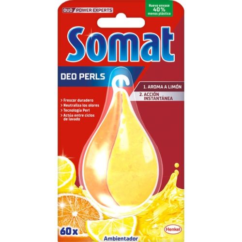 AMBIENTADOR MAQUINA LOIÇA SOMAT LARANJA LIMÃO 60LAV