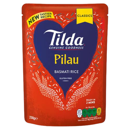 ARROZ BASMATI TILDA PILAU 250GR