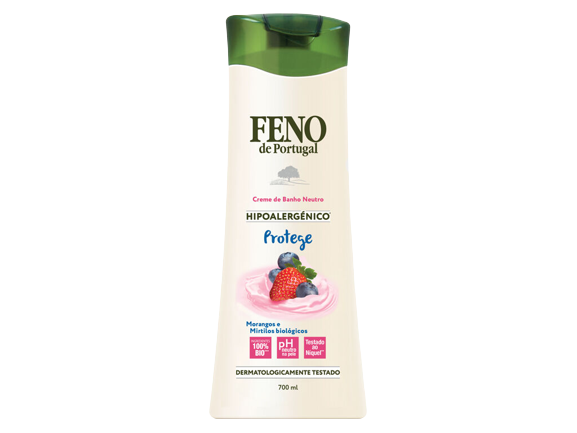 GEL BANHO FENO PROTEGE MORANGO MIRTILO 700ML