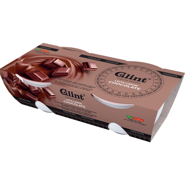 LEITE CREME CHOCOLATE GLINT 2X120G