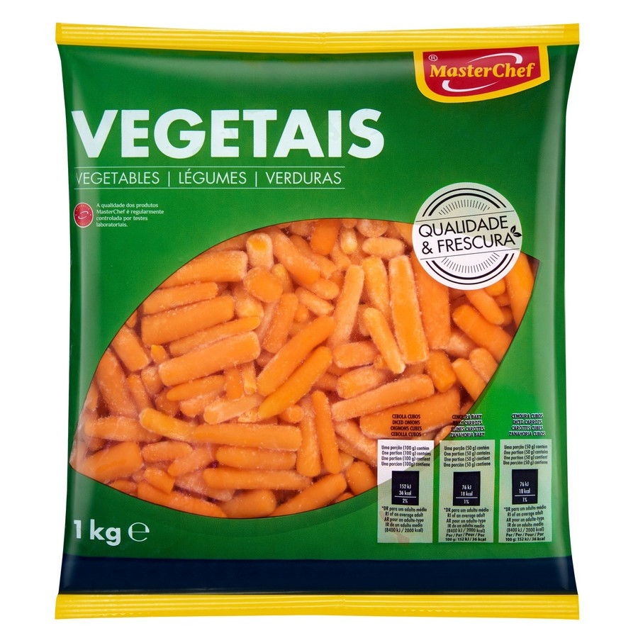 CENOURAS MCHEF CONGELADO 1KG