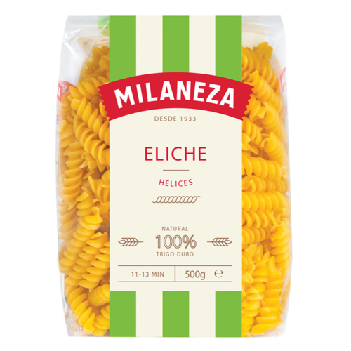 MASSA HELICES MILANEZA 500GR
