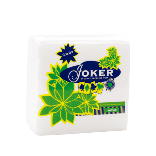 GUARDANAPO JOKER 30X30 PASTA SIMPLES 100F