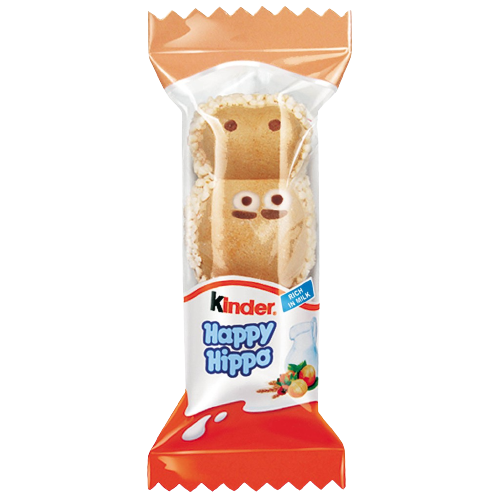 CHOCOLATE KINDER HAPPY HIPPO AVELA 21GR