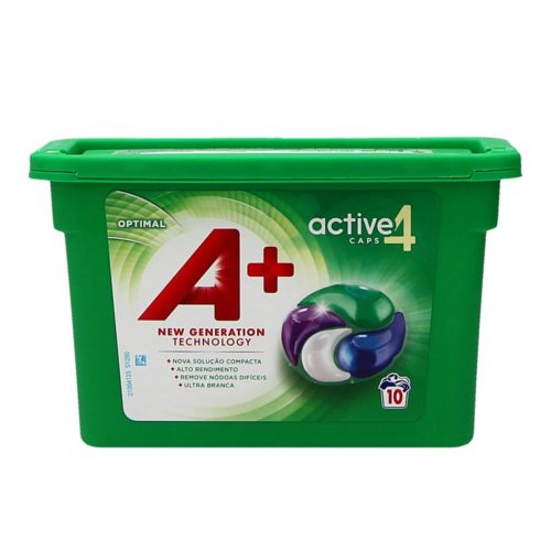 DETERGENTE MAQUINA ROUPA ACTIVE4 OPTIMAL A+ 10 DOSES