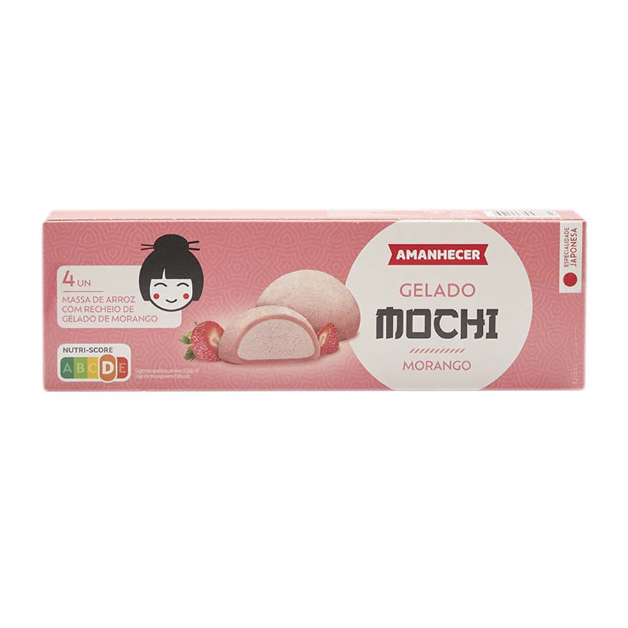 GELADO MOCHI MORANGO AMANHECER 4X35GR