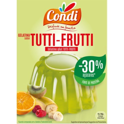 GELATINA TUTTI FRUTTI -30% CONDI 114GR