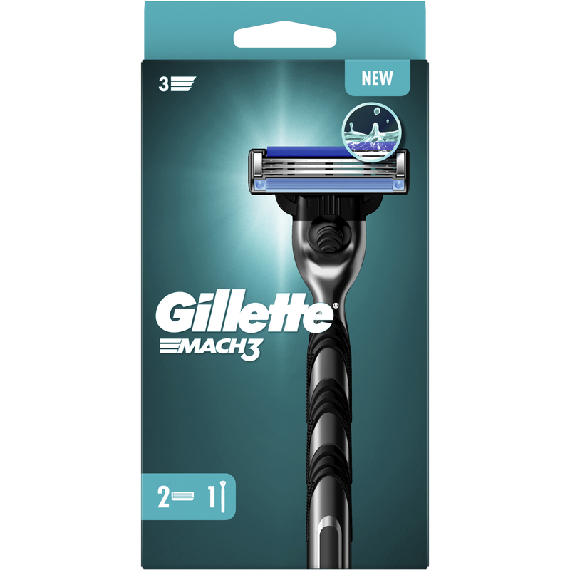 MAQ GILLETTE MACH3 + 2REC
