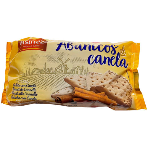 BOLACHAS ABANICOS CANELA ASINEZ 150G