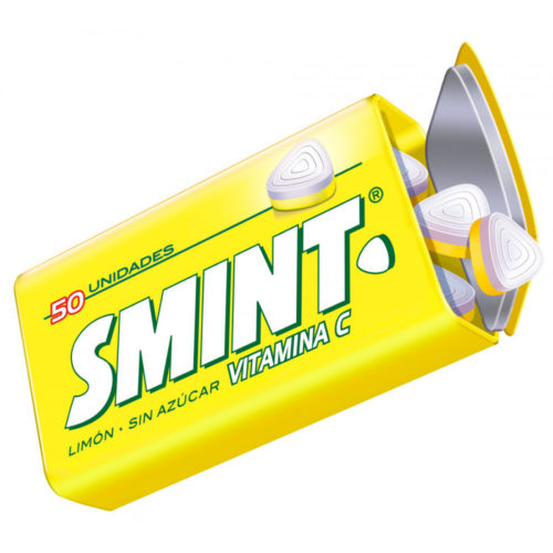 REBUÇADO SMINT LIMÃO 35G LATA