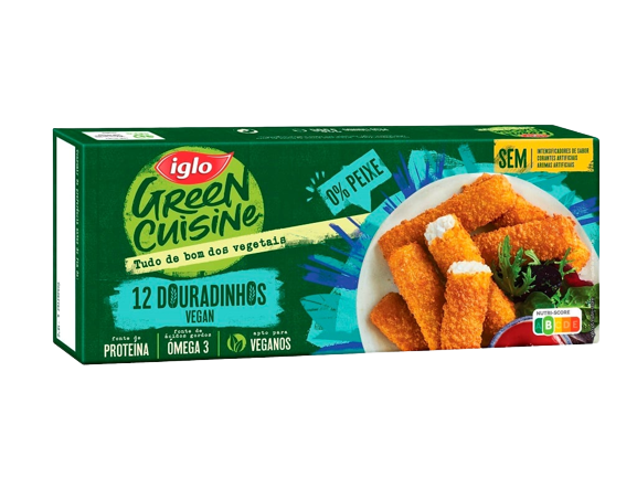 DOURADINHOS VEGAN IGLO GREEN CUISINE 336GR