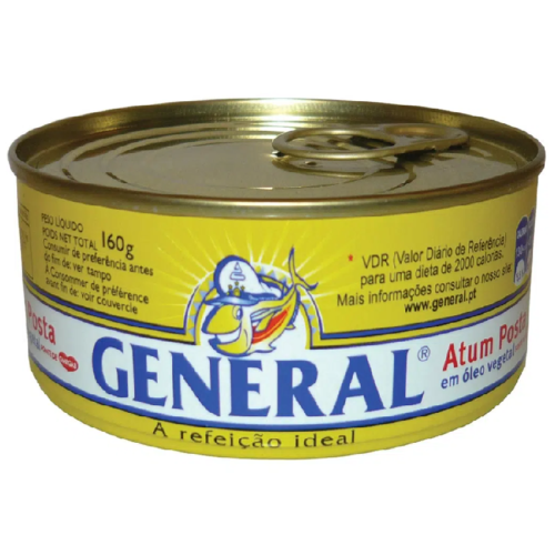 ATUM EM ÓLEO GENERAL 160GR