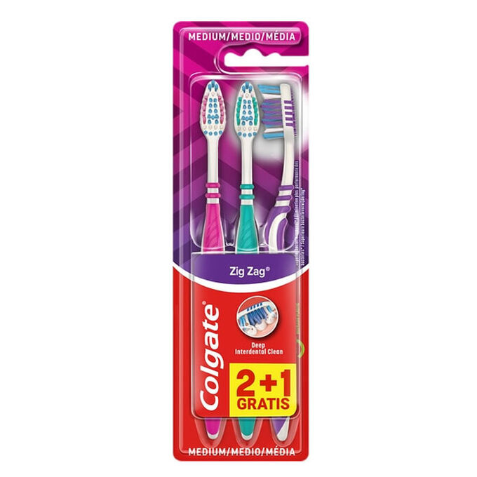 ESCOVA DENTES COLGATES ZIG ZAG L3 P2