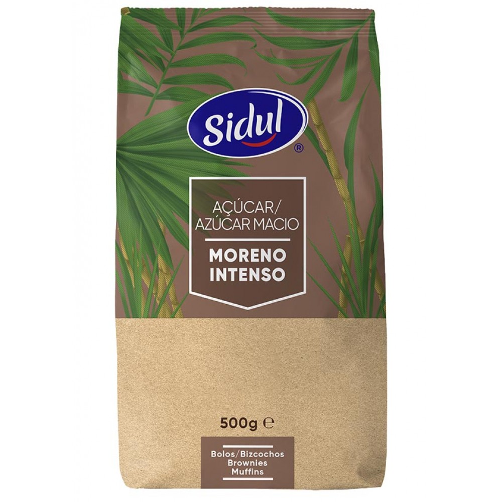AÇUCAR MORENO INTENSO SIDUL 500GR