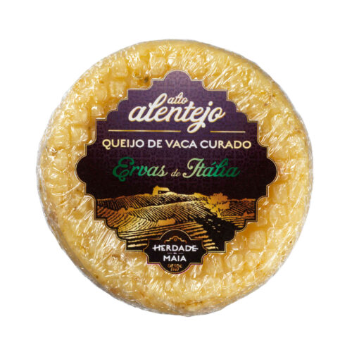 QUEIJO CURADO VACA ERVAS DE ITÁLIA HERDADE MAIA 110GR