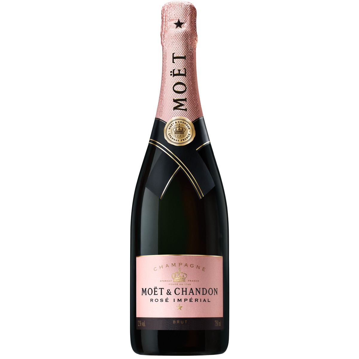 CHAMPANHE ROSÉ MOET & CHANDON 75CL