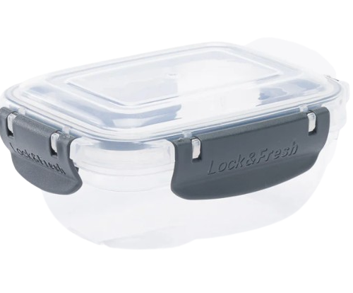 CAIXA P/ ALIMENTOS CINZA 30861 550ML