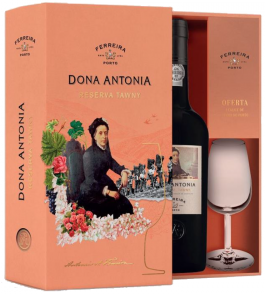Alternative view of VINHO PORTO DONA ANTÓNIA RESERVA TAWNY 75CL + CÁLICE