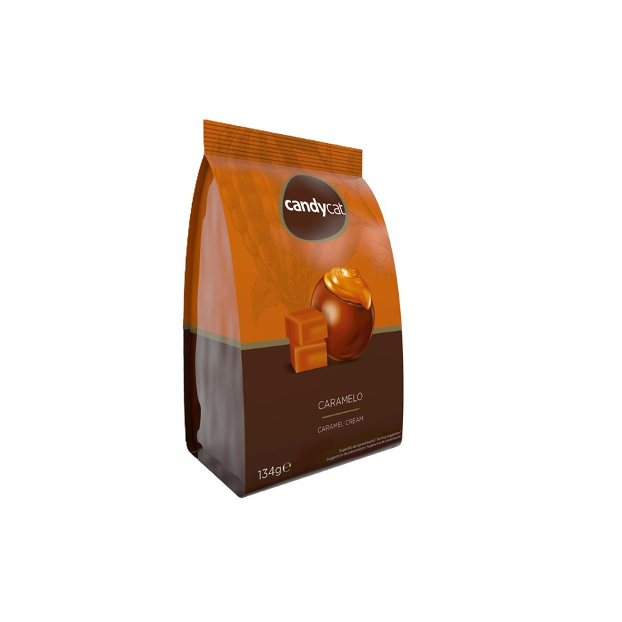 BOMBONS CANDYCAT CARAMELO SACO 134GR