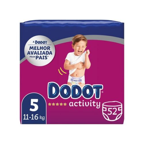 FRALDA DODOT ACTIVITY T5 11-16KG 52UN
