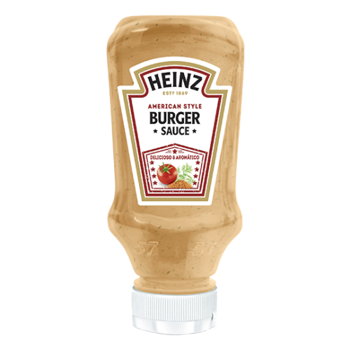 MOLHO HAMBURGUER ESTILO AMERICANO HEINZ 220ML