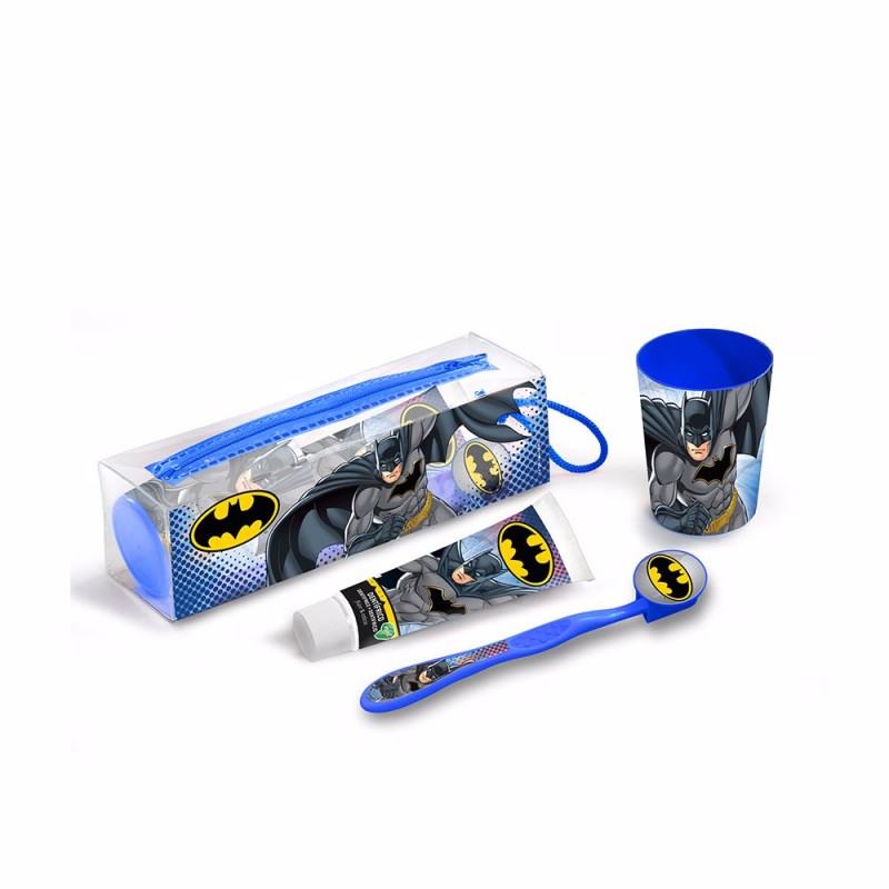 CONJ DENTÁRIO BATMAN 3PCS
