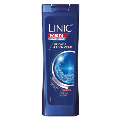 CHAMPÔ EFICACIA ACTIVA 2 EM 1 LINIC MEN 360ML