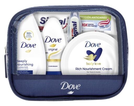 CONJ DOVE MINI VIAGEM WOMAN 5PC