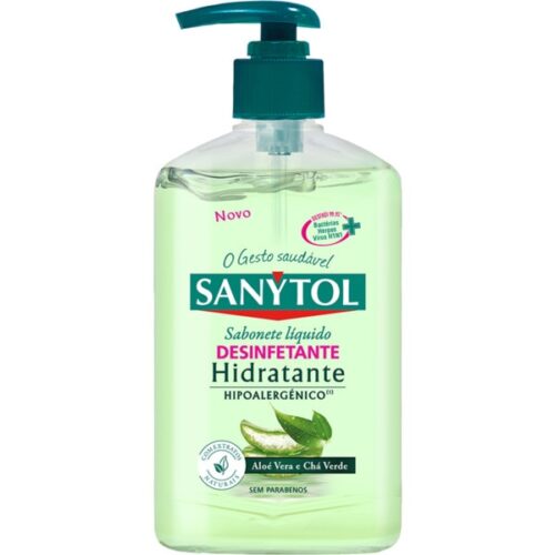 SABONETE LIQUIDO DESINFETANTE SANYTOL 250ML