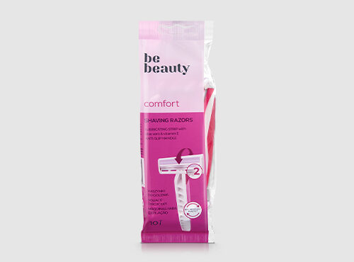 LÂMINA DEPILATÓRIA DUPLA BE BEAUTY 10UN