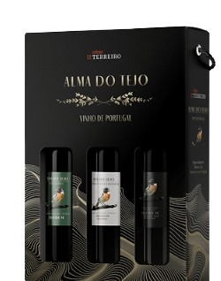 CONJUNTO PREMIUM PLUS VINHO TINTO ALMA DO TEJO 3X75CL