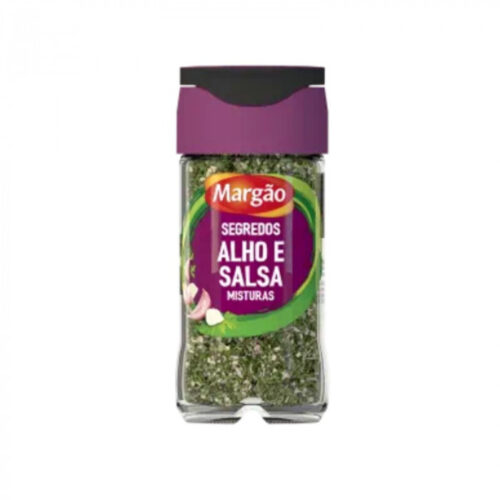 SEGREDOS ALHO SALSA  MARGÃO FRASCO 43GR