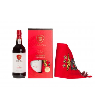 VINHO PORTO TAWNY MARTHA'S ED BENFICA COM CACHECOL 75CL