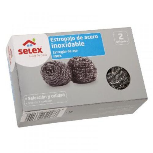 ESFREGÃO SELEX INOX 2UNI