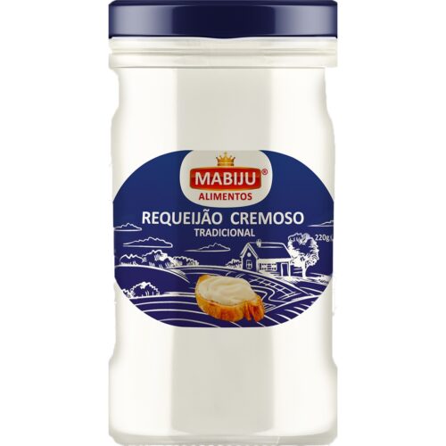REQUEIJÃO CREMOSO BARRA FRASCO MABIJU 220GR
