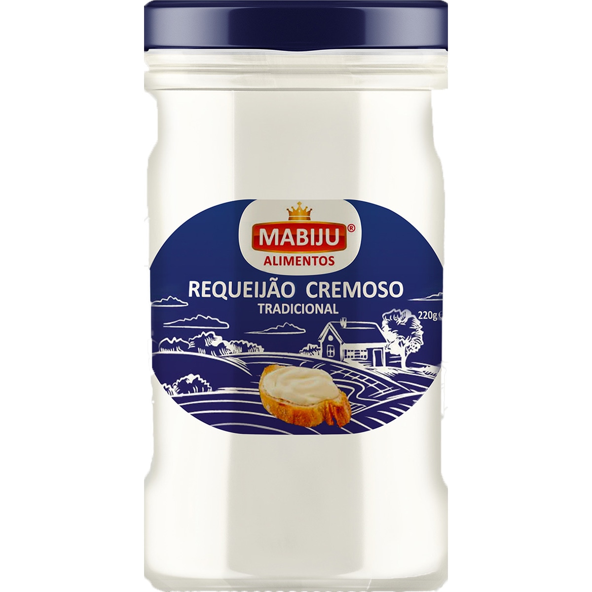 REQUEIJÃO CREMOSO BARRA FRASCO MABIJU 220GR